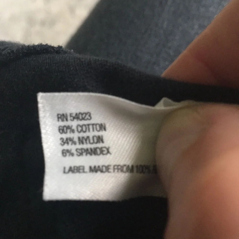 Gap girls black skinny leg jean pant